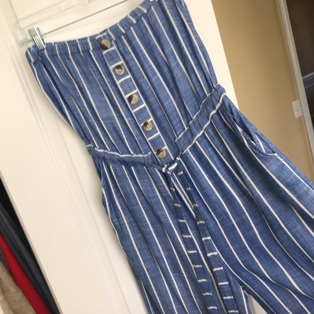 Strapless Jumpsuit